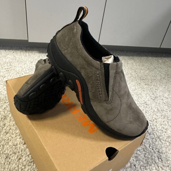 Merrell Women's Jungle Moc, ComfortConvenienceTraction, Gunsmoke USA9M, NWT - Picture 2 of 9